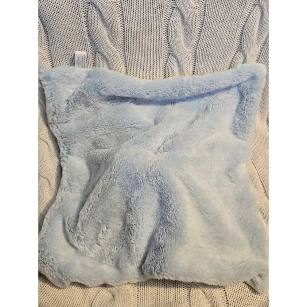 DEMDAKO Sweet Boy‎ Blue Bear Security Blanket Lovey Rattle Plush Baby NEW